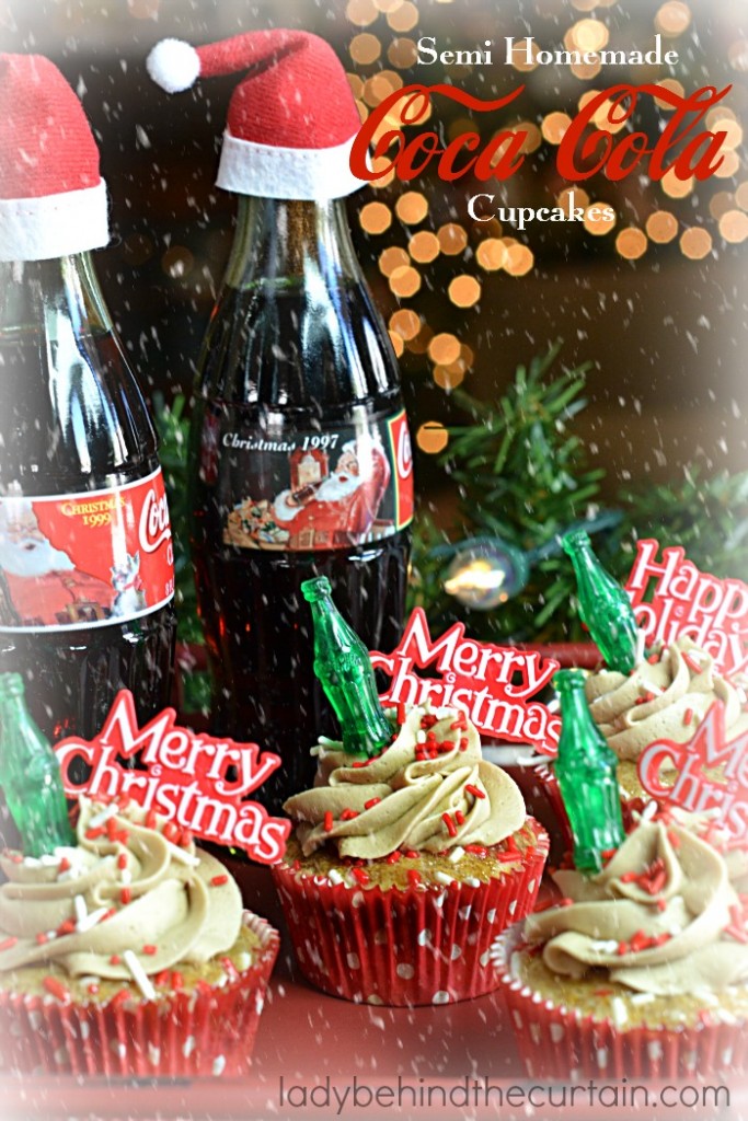 Semi Homemade Coca Cola Cupcakes
