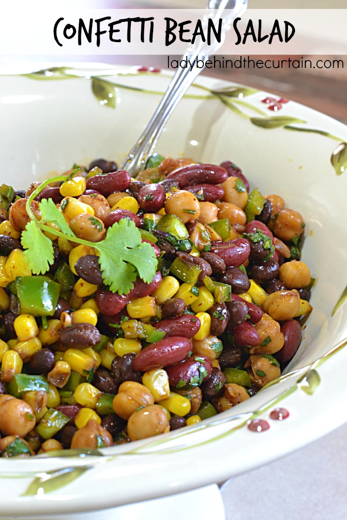 Confetti Bean Salad