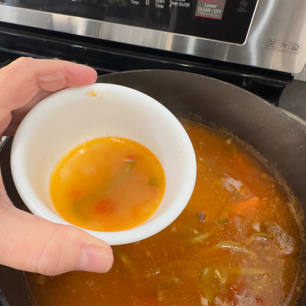 Easy No Fail Short Rib Vegetable Soup