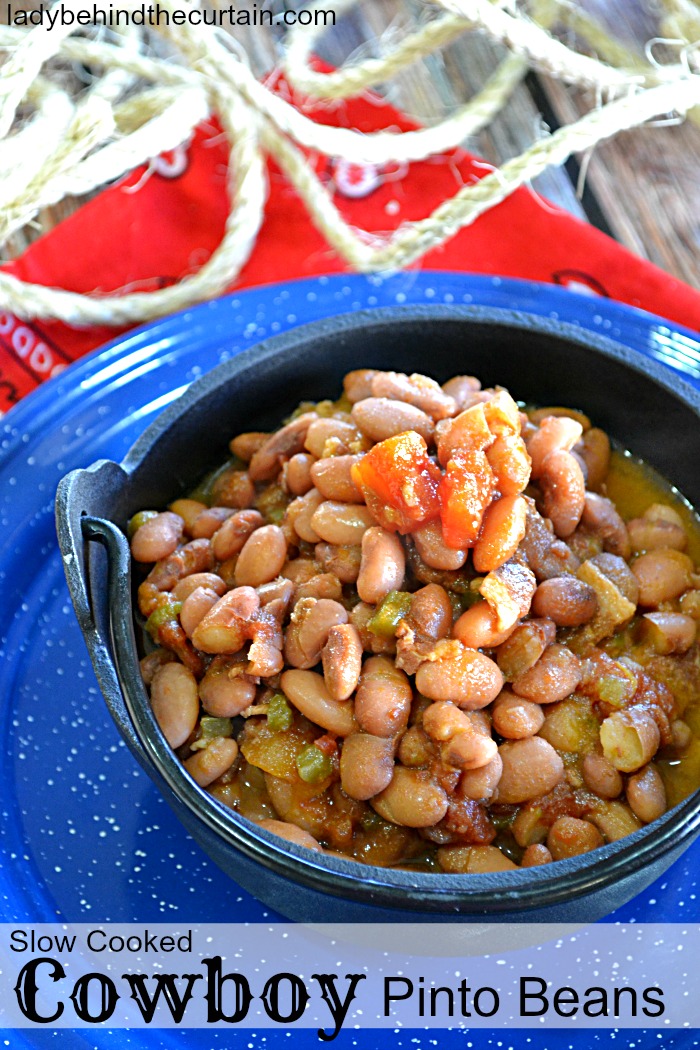 2-Quart Slow Cooker Recipe for Spicy Canned Pinto Beans • A Weekend Cook®
