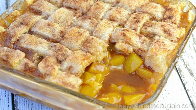 Mom's Peach Cobbler