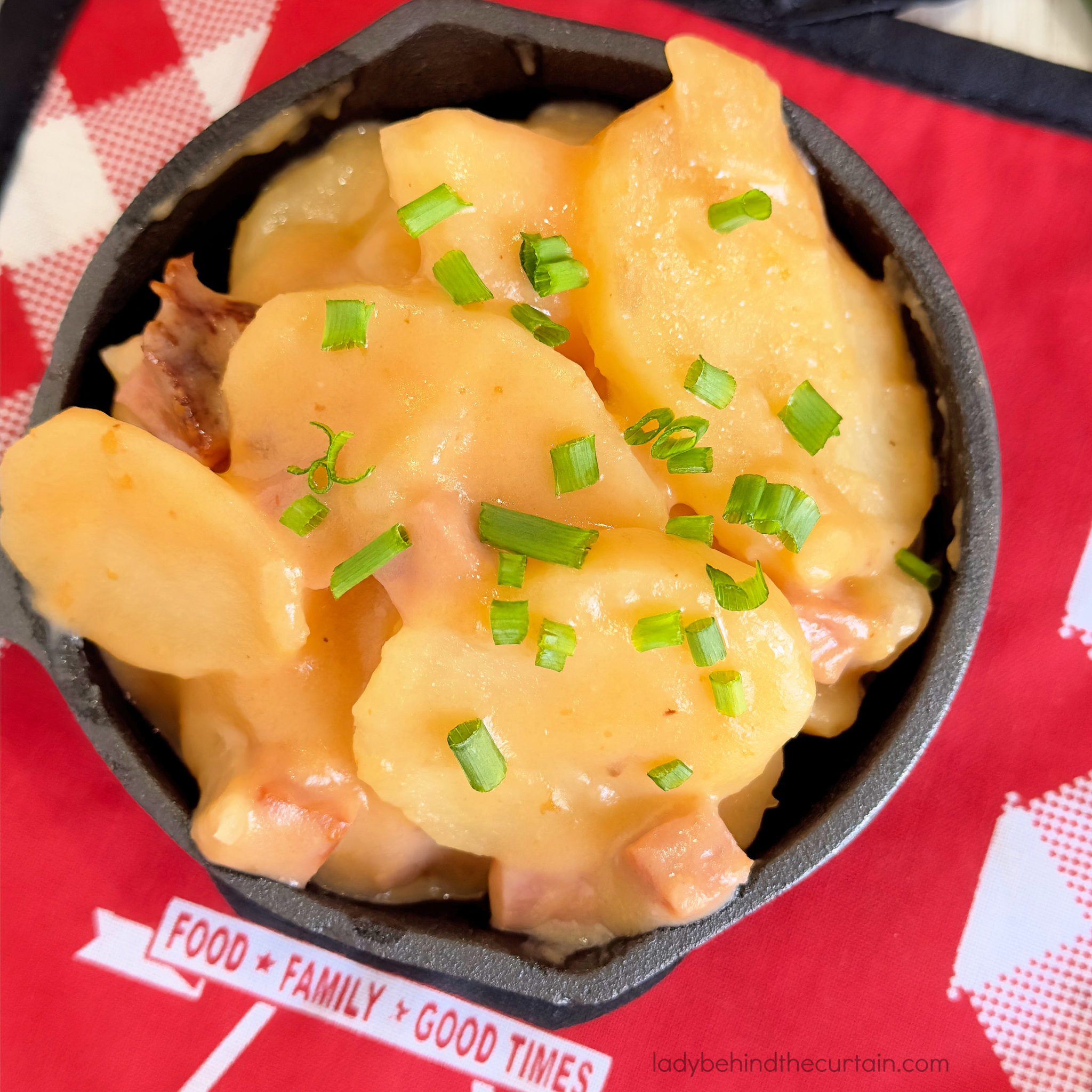 Slow Cooker Au Gratin Potatoes