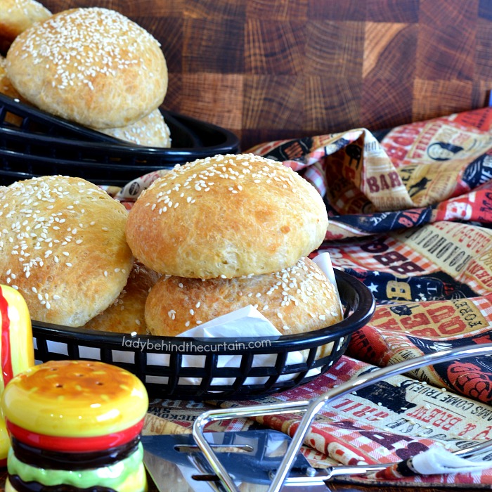 Easy Hamburger Buns