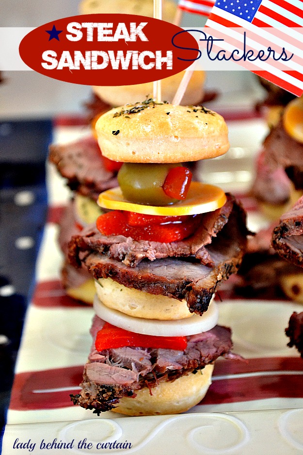 Steak Sandwich Stackers