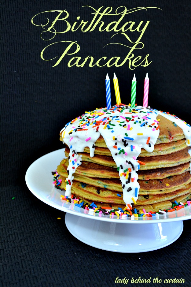 Cake Batter - Birthday Pancakes