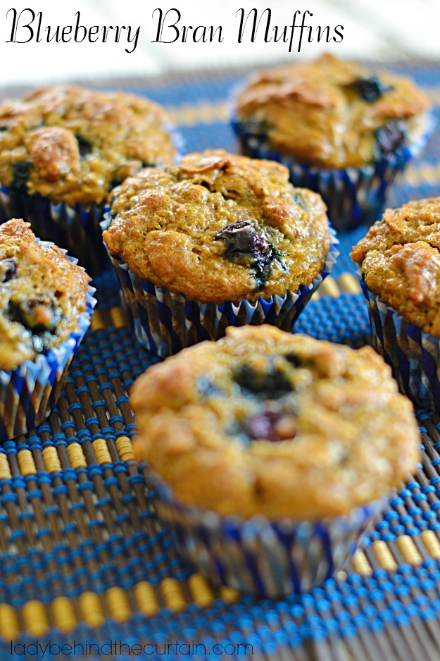 Blueberry Bran Muffins