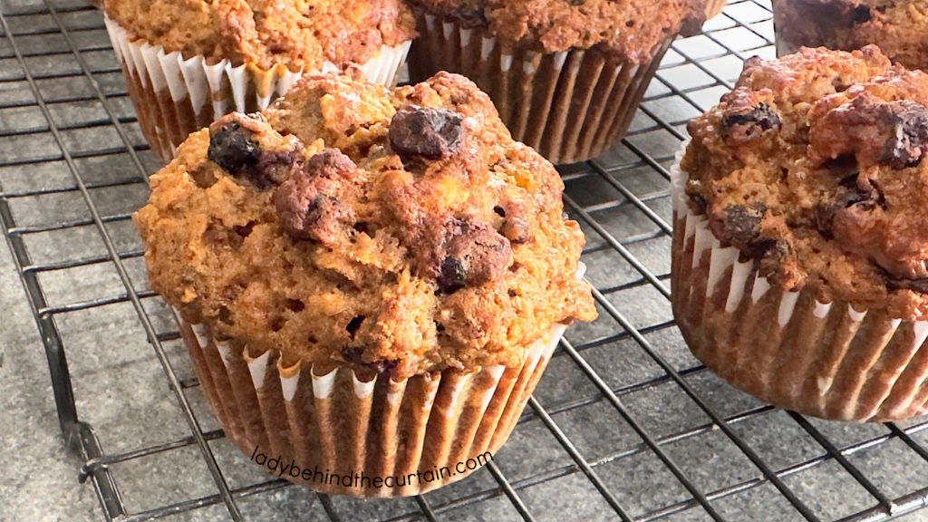 Light Blueberry Bran Muffins