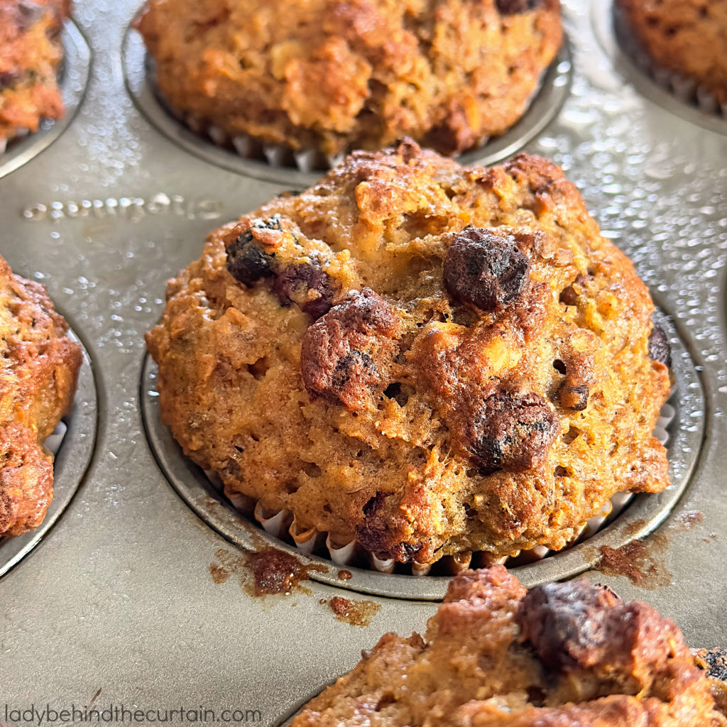 Light Blueberry Bran Muffins