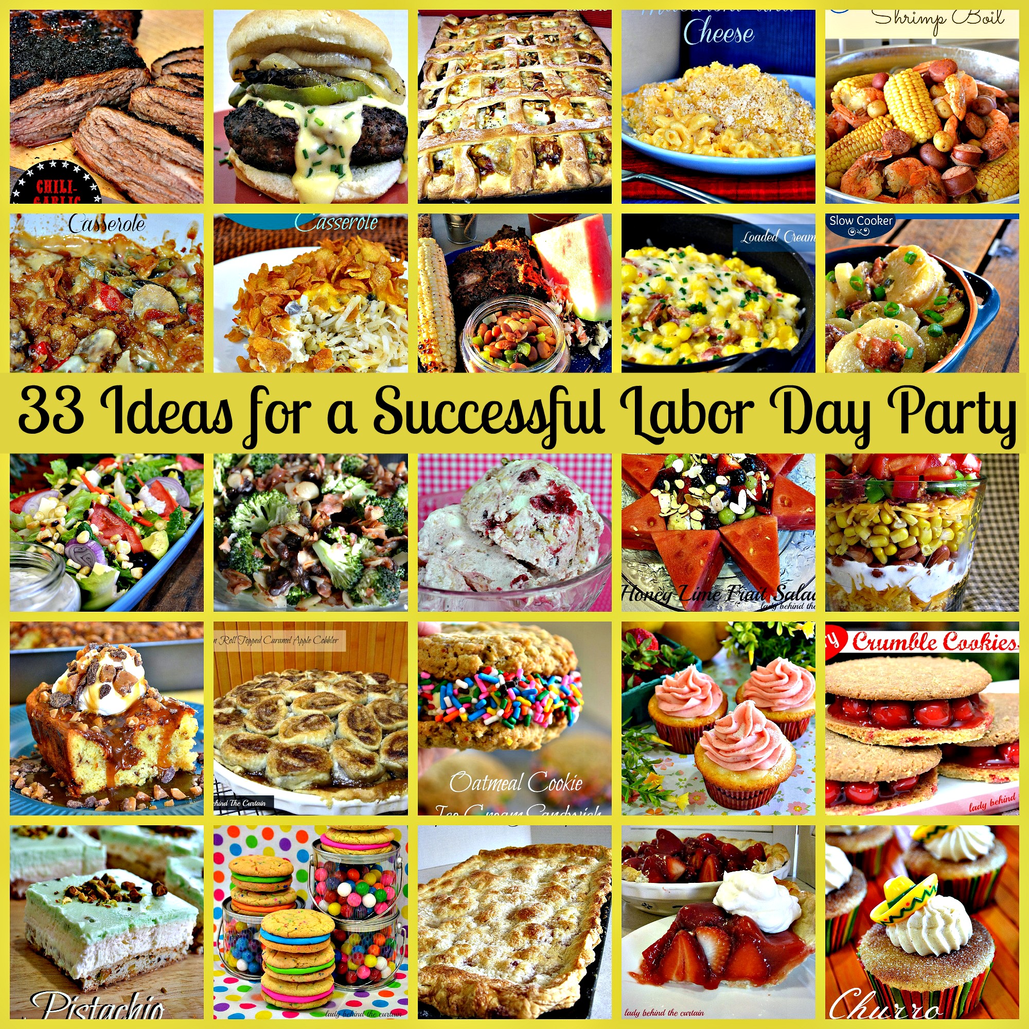 33 Ideas for a Sucessful Labor Day Party Lady Behind The Curtain