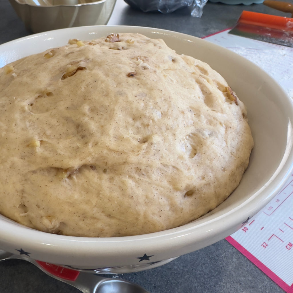 Apple Butter Cinnamon Roll Bundt Cake