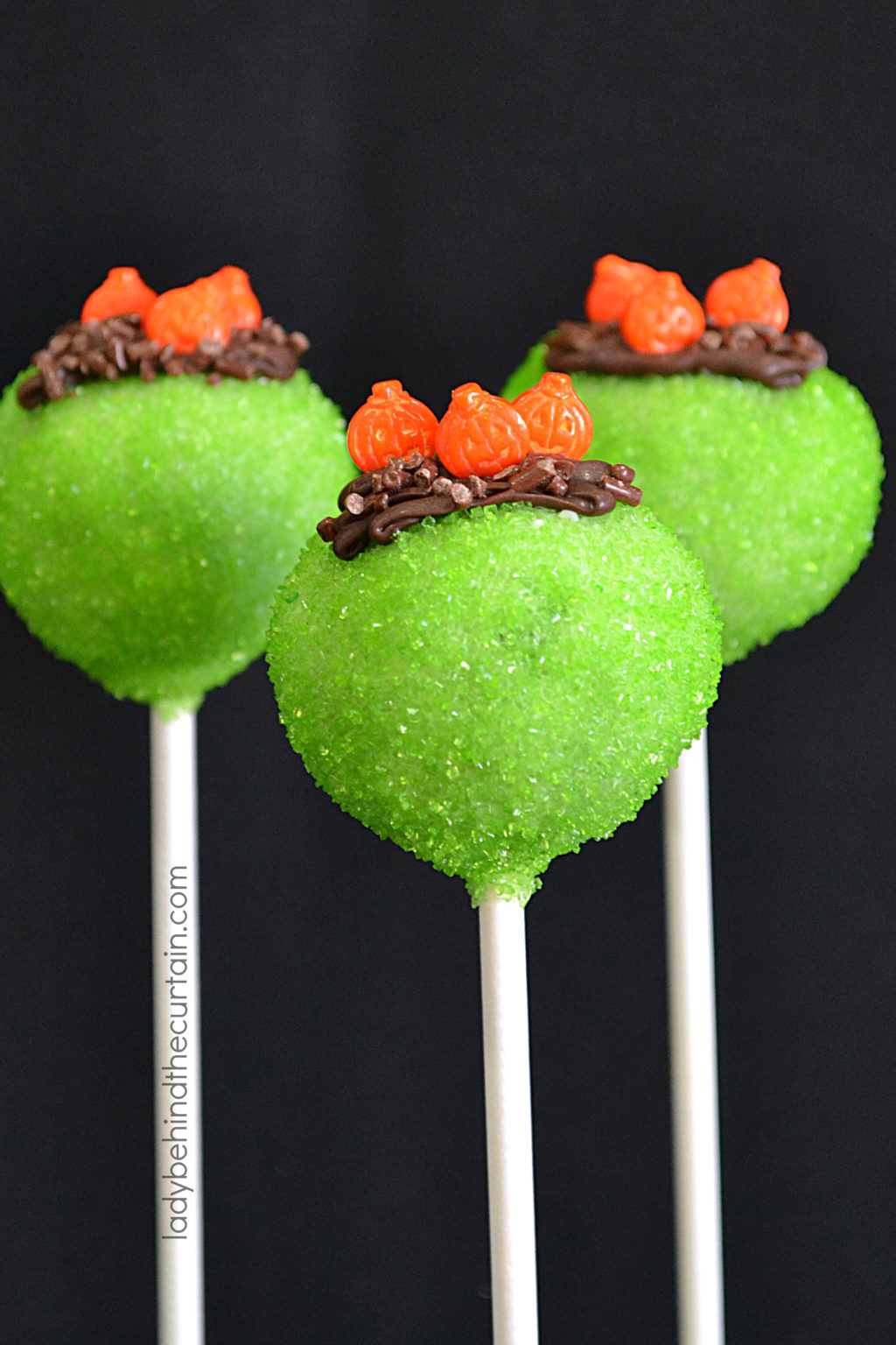 Halloween Pumpkin Patch Oreo Cake Pops