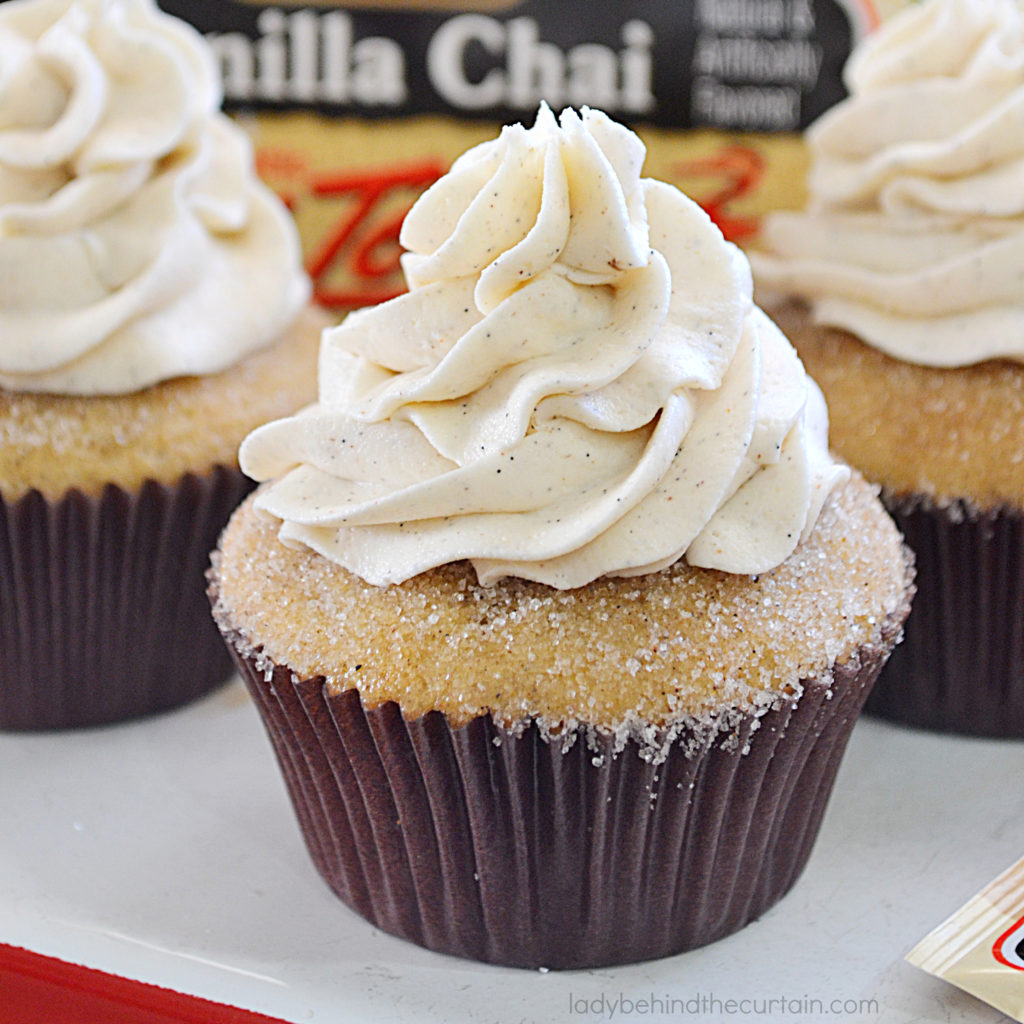 Vanilla Chai Tea Cupcakes