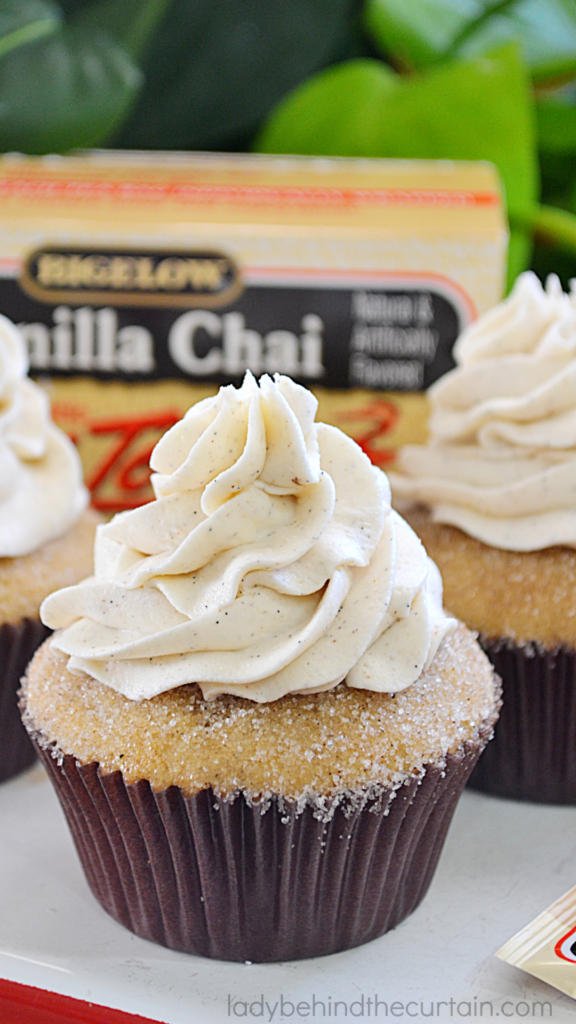 Vanilla Chai Tea Cupcakes