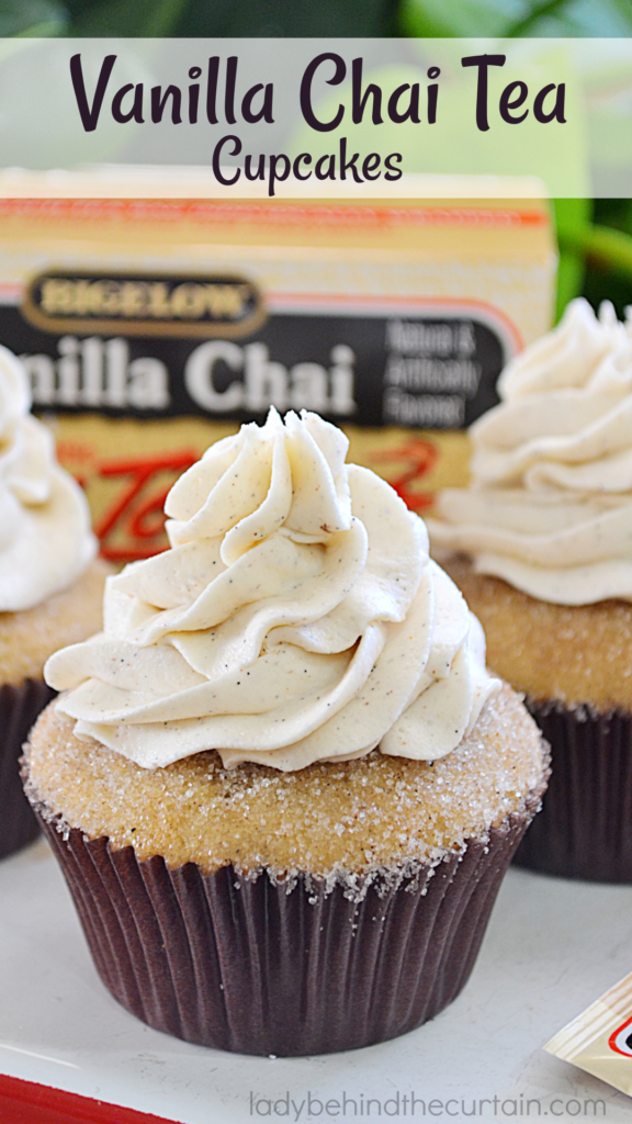 Vanilla Chai Tea Cupcakes