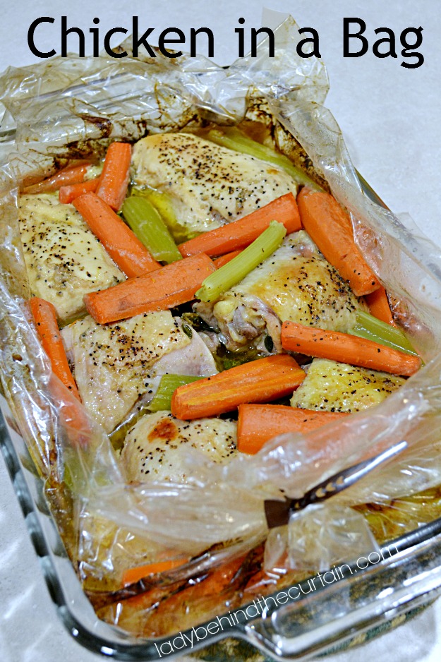 How to Cook ROAST CHICKEN in a BAG, Oven Baked Chicken with Vegetables.  Recipe by Always Yummy!, How to Cook ROAST CHICKEN in a BAG