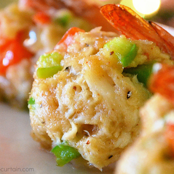 Crab Cake Stuffed Shrimp