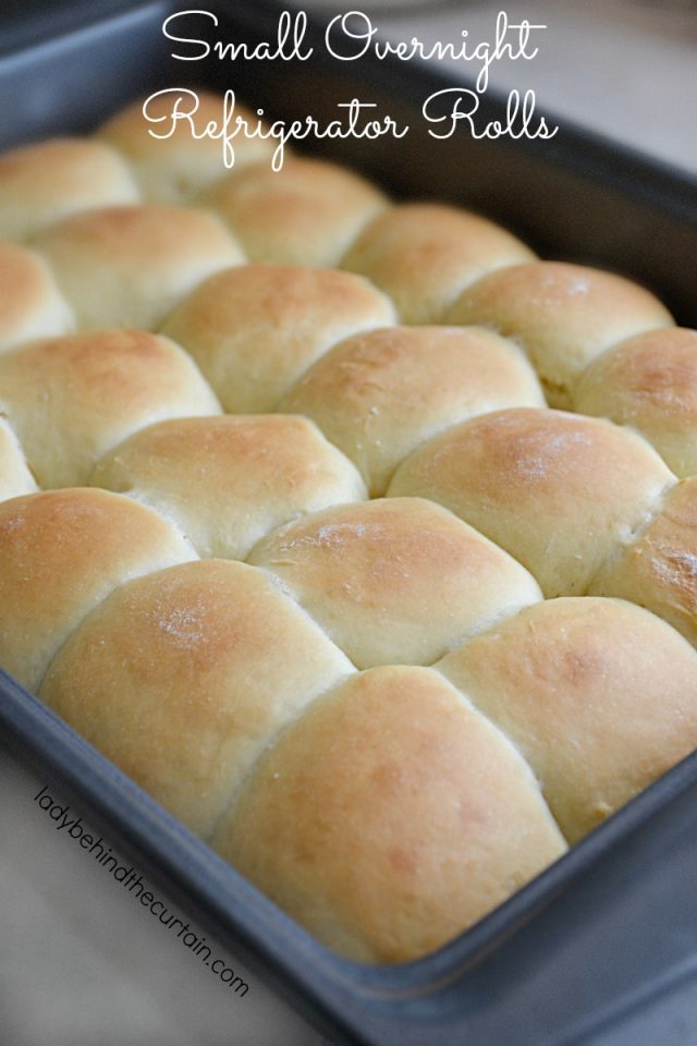 Easy Overnight Refrigerator Dinner Rolls