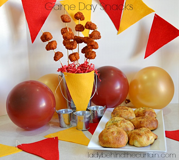 #ad Game Day Snacks - Chicken Jalapeno Bomb Bites - Lady Behind The Curtain