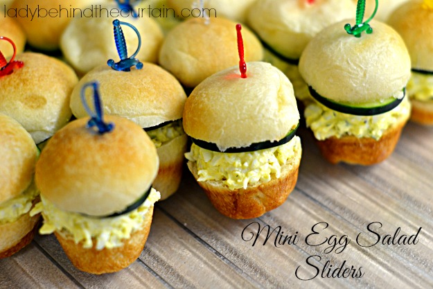 Mini Egg Salad Sliders