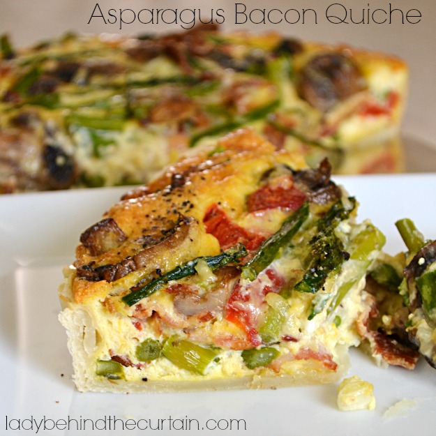 Asparagus Bacon Quiche