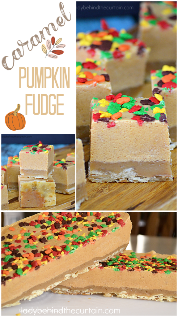 Caramel Pumpkin Fudge