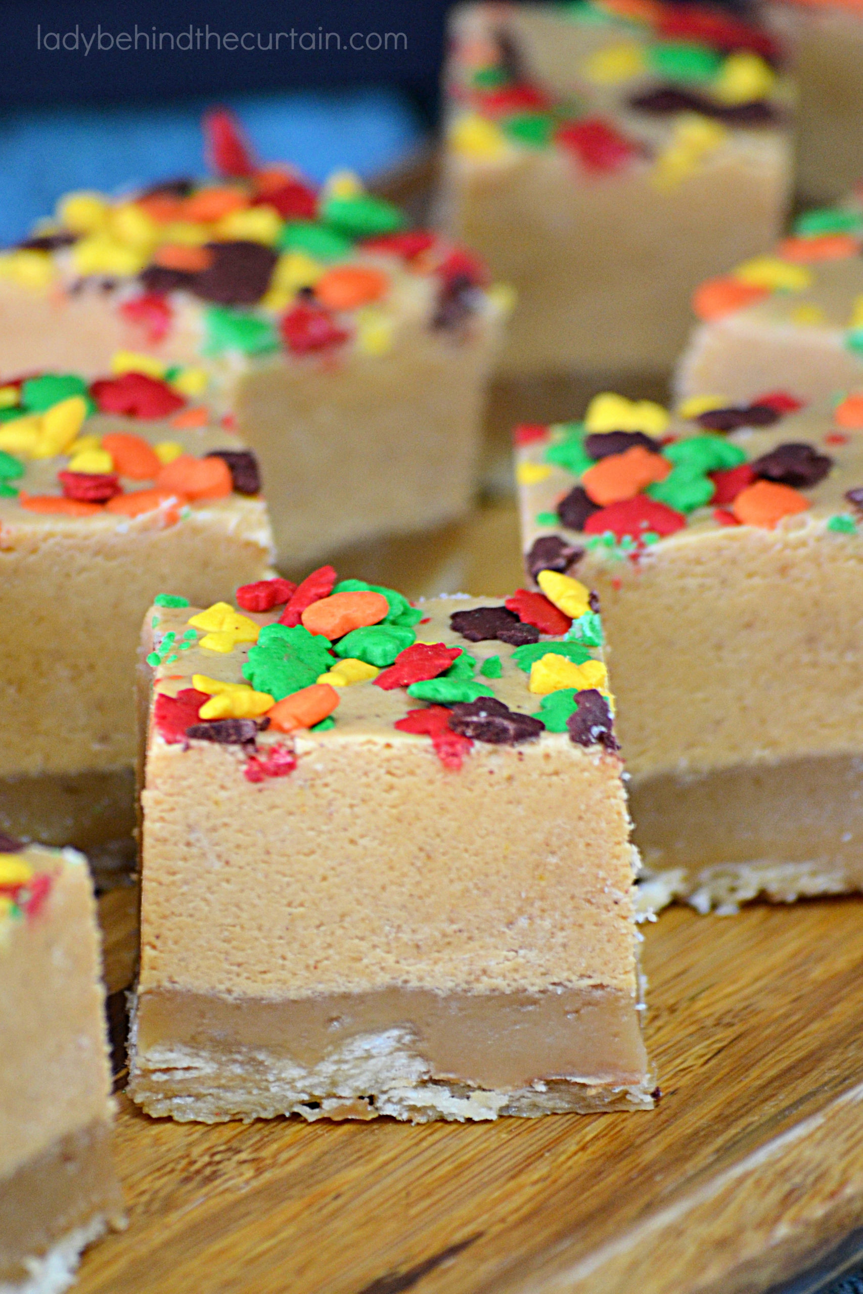 Caramel Pumpkin Fudge