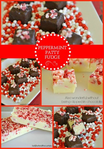 Peppermint Patty Fudge - Lady Behind The Curtain