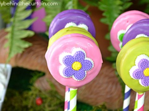 Easy Cookie Lollipop Party Favors - DIY Inspired