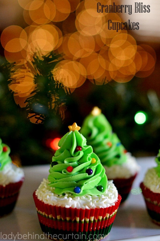 Cranberry Bliss Cupcakes