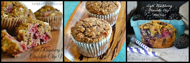 Fruit and Flaxseed Muffins