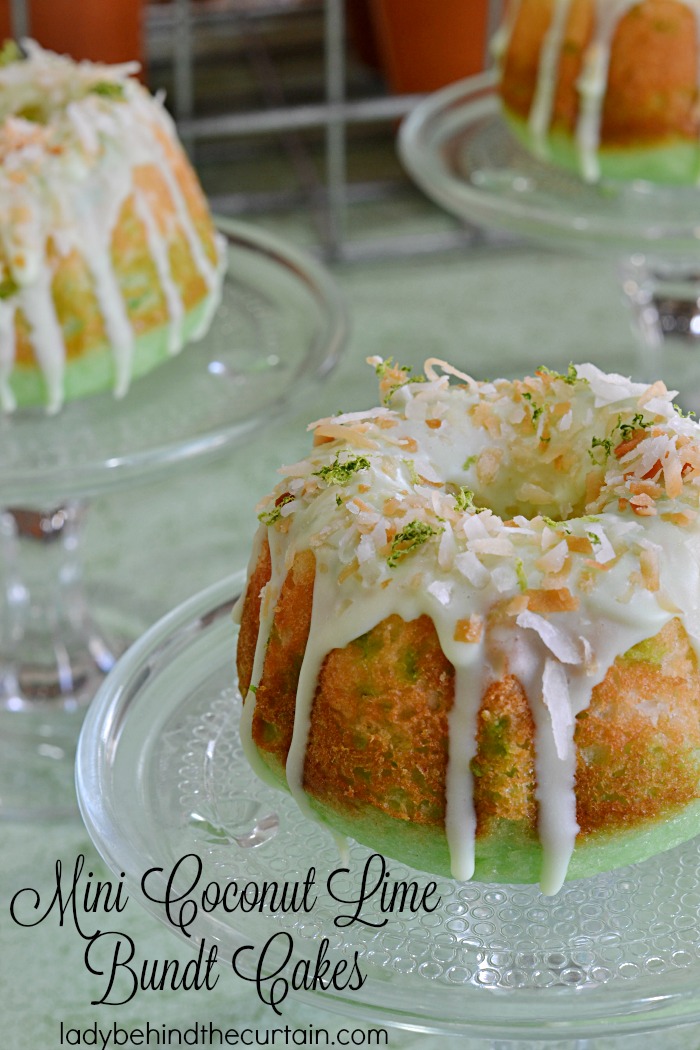 Mini Coconut Bundt Cakes - Bake or Break