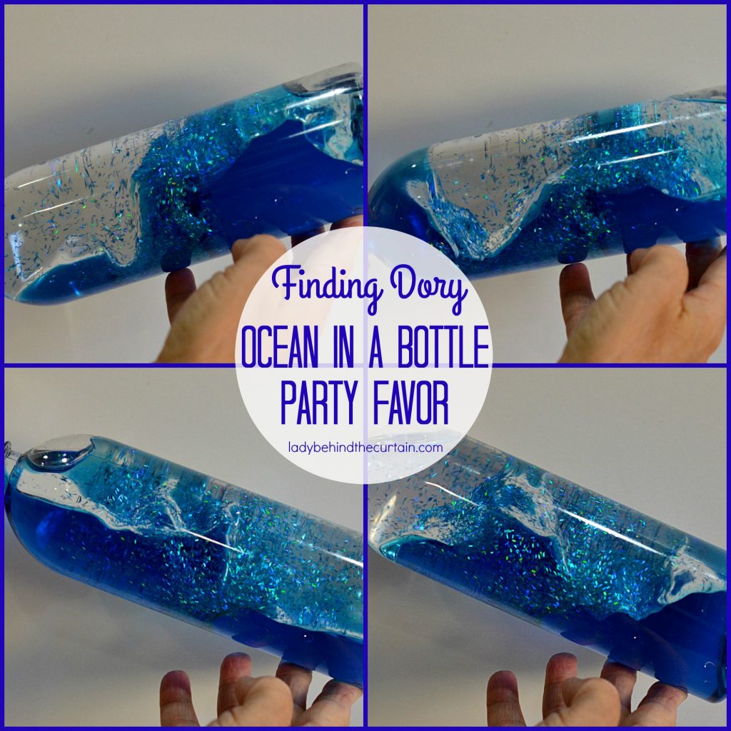 Finding Dory Ocean In A Bottle Party Favor