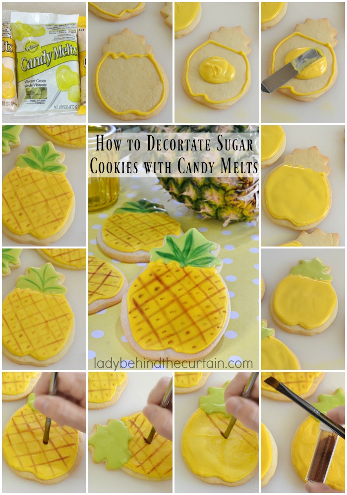How To Decorate Sugar Cookies With Candy Melts