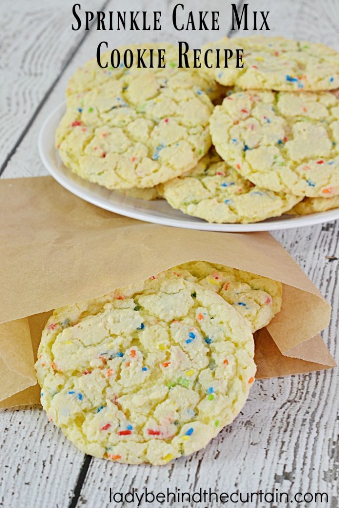 Sprinkles Cake Mix Cookie Recipe