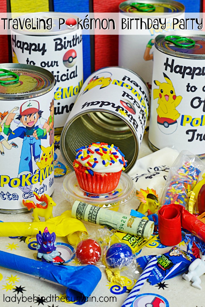 Traveling Pokemon Go Birthday Party