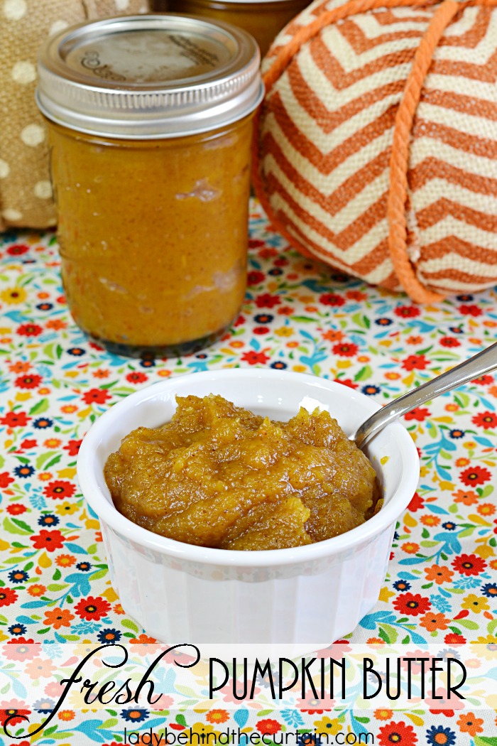 Fresh Pumpkin Butter | This fresh twist on the traditional apple butter makes the perfect hostess gift, and is a wonderful spread for toast and muffins.