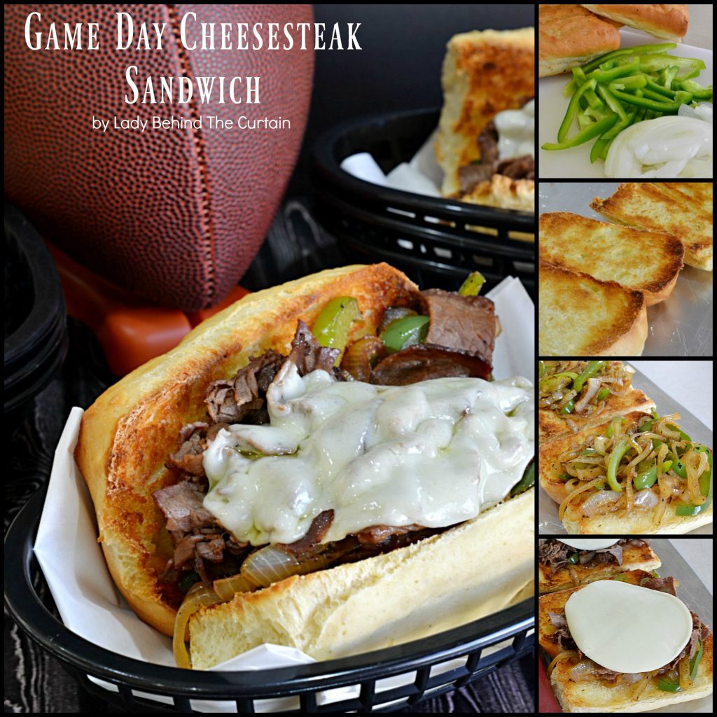 Game Day Cheesesteak Sandwich