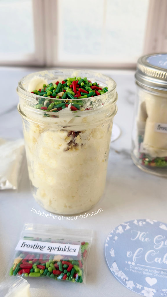 Just Add Water-Cake In A Jar