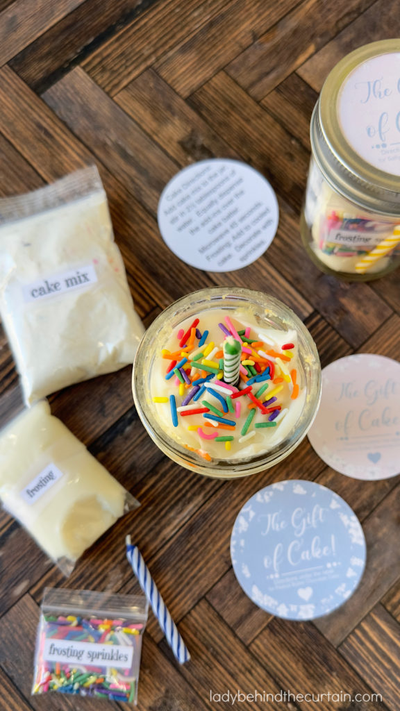 Just Add Water-Cake In A Jar