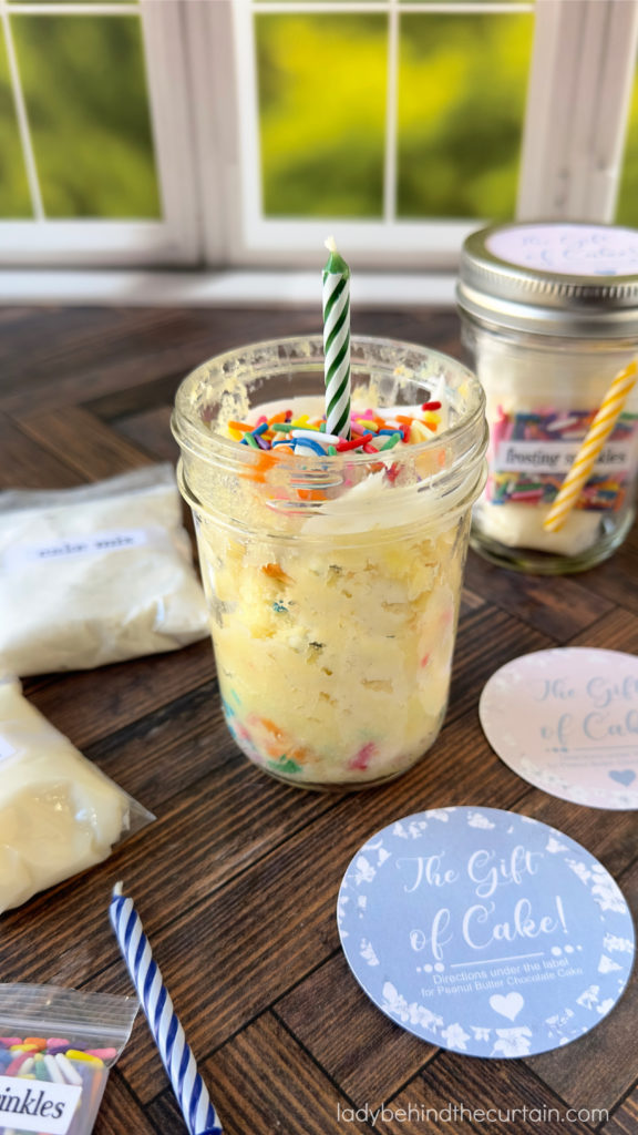 Just Add Water-Cake In A Jar