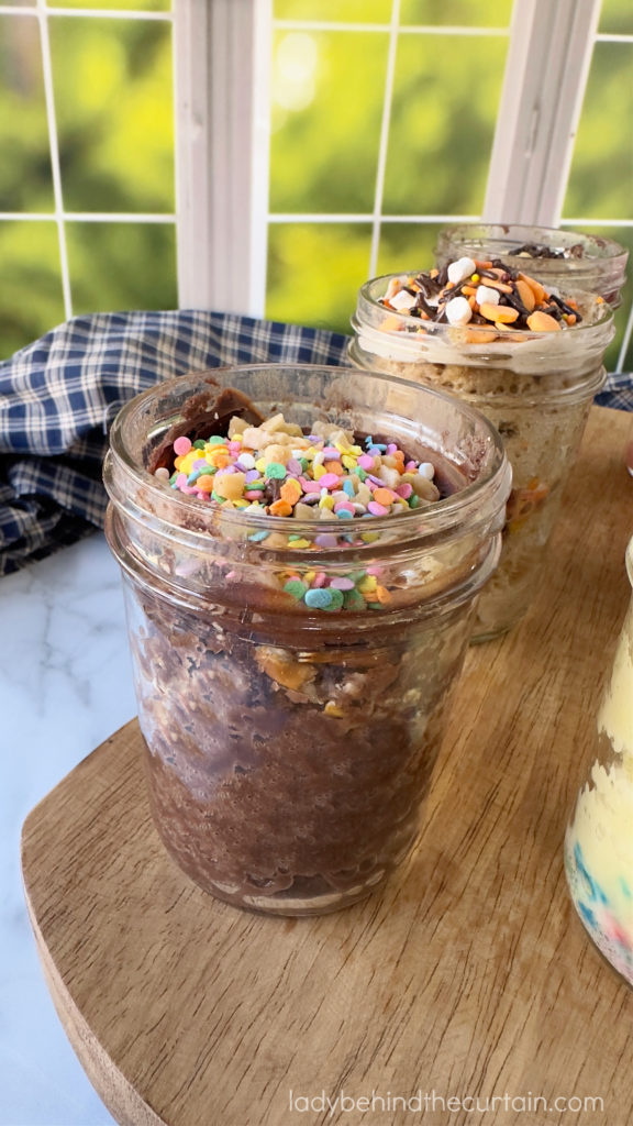 Just Add Water-Cake In A Jar