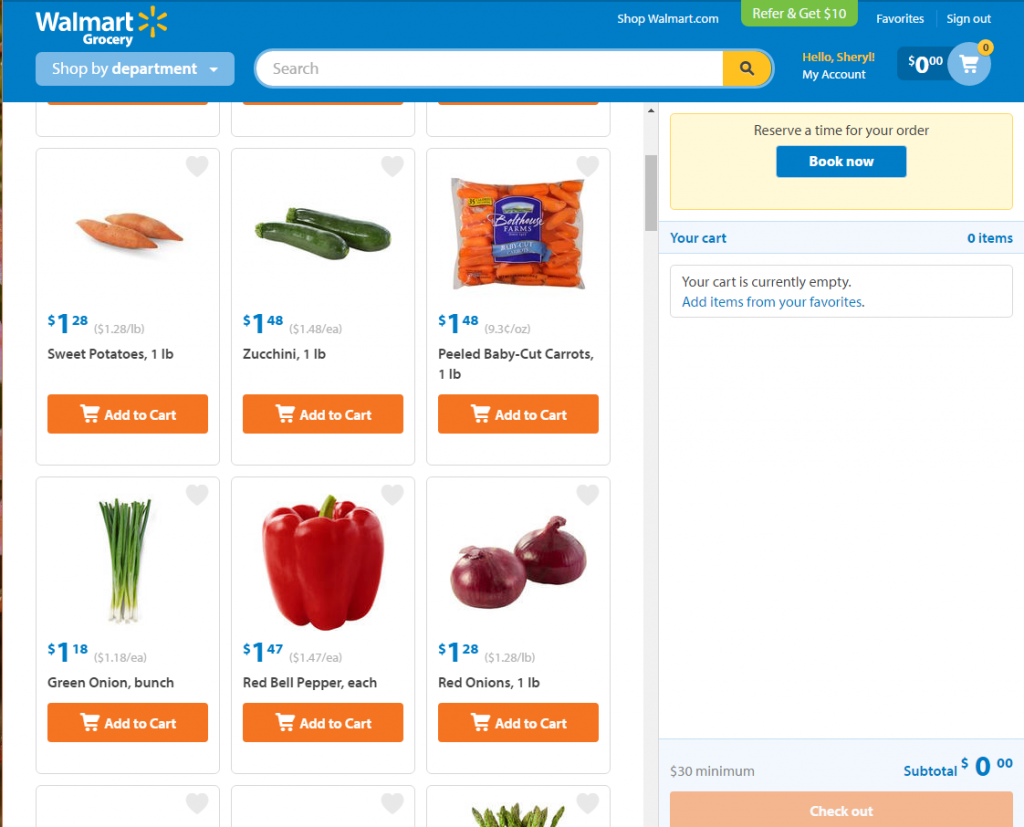 Why I Love Walmart's Online Grocery Pickup - Lady Behind the Curtain