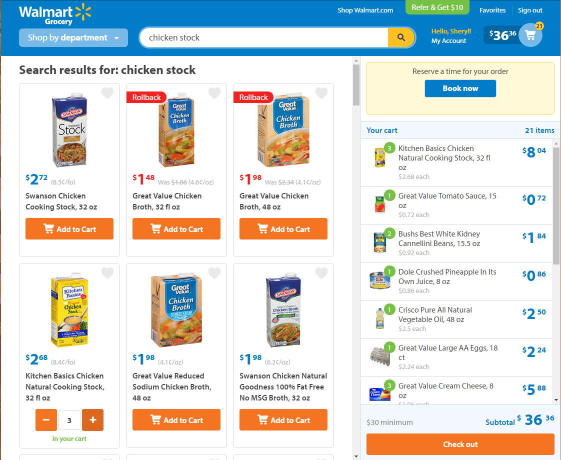 Why I Love Walmart's Online Grocery Pickup - Lady Behind the Curtain