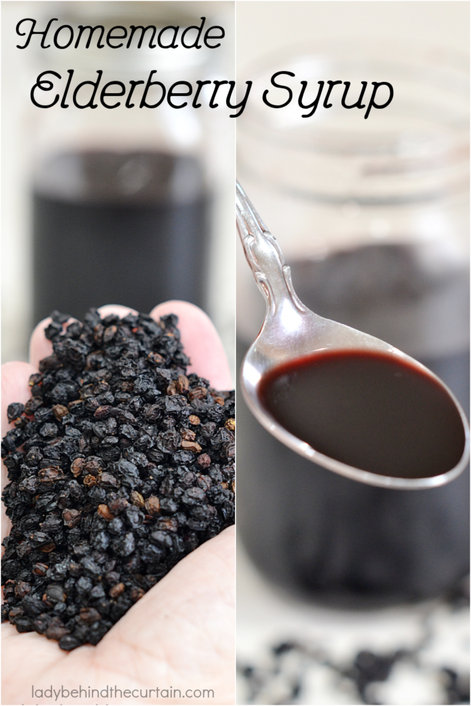 Homemade Elderberry Syrup