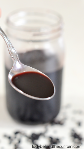 Homemade Elderberry Syrup