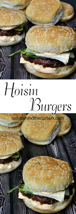 Hoisin Burgers