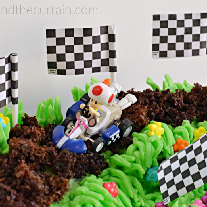 Mario Kart Cupcake Pull Apart