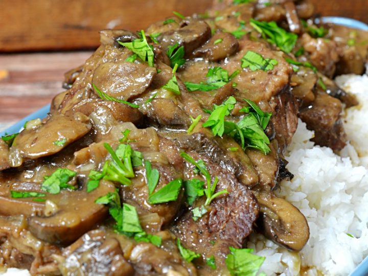 Instant Pot Mushroom Beef Recipe