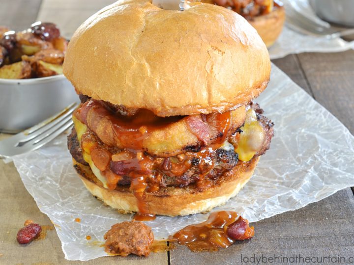 Bacon Chili Cheeseburgers Recipe - Reily Products