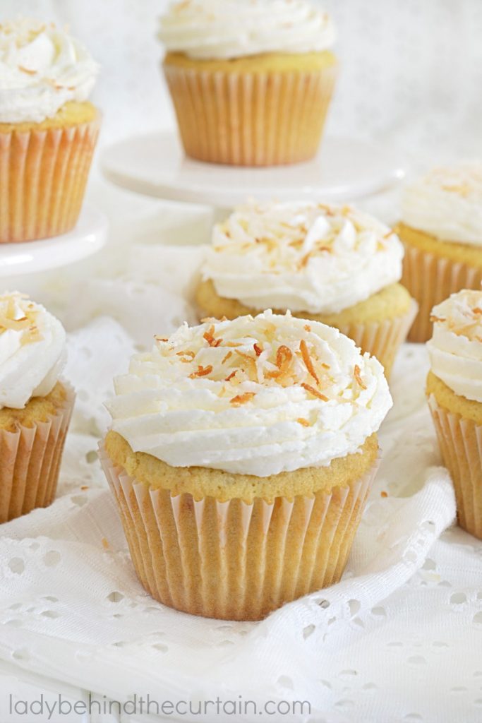 Old Fashioned Coconut Cupcakes